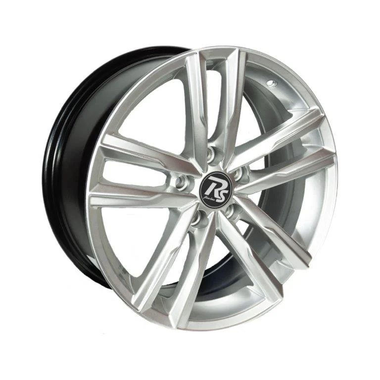 17" RS Flawless Salvador 5/112 7.5J ET35 CB57.1 Hyper Silver Wheels