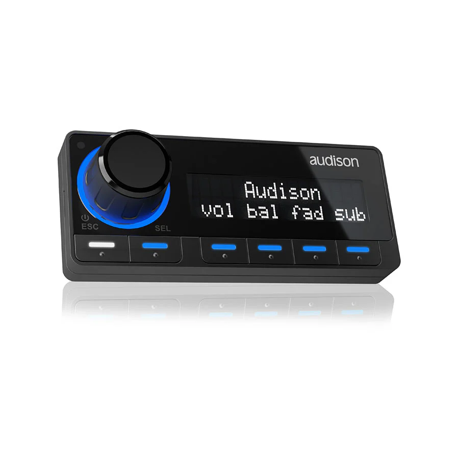 Audison DRC MP Digital Remote Control Multimedia Play - Car Audio
