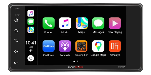 BlackSpider BSTY7A Toyota 7" Apple CarPlay Android Auto Radio - Car Audio