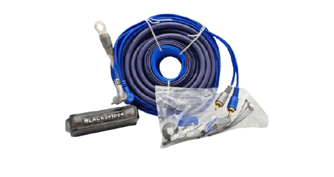 BlackSpider 4 Gauge Taxi Amp Kit - Car Audio