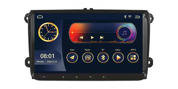 BlackSpider BSVW9A Golf 5/6 Apple CarPlay Android Auto Radio - Car Audio