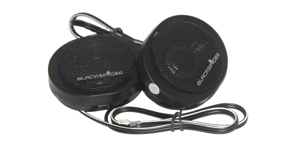 BlackSpider Redback 650W 20mm Tweeters - Car Audio