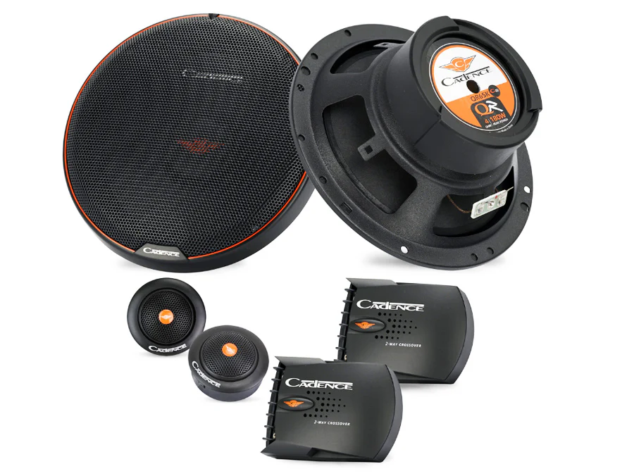 Cadence QR65K | 6.5" 2-Way 180 Watts Component Speaker - Car Audio