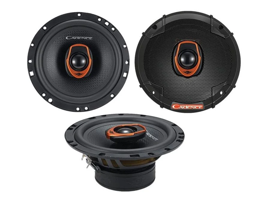 Cadence QRS65 6.5" 180w/80rms 2way Coaxial Speakers - Car Audio