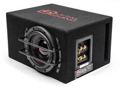 Digital Design DDLESO6-D2 6" Compact Sub and Enclosure - Car Audio