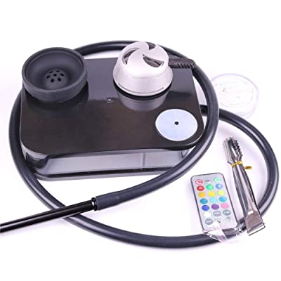 Hot Box Hookah Pipe - Black