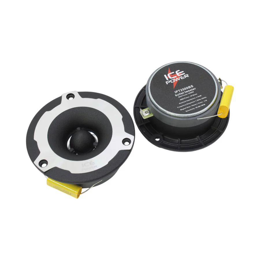Ice Power IP-T2500BS 2500W Bullet Tweeters - Car Audio