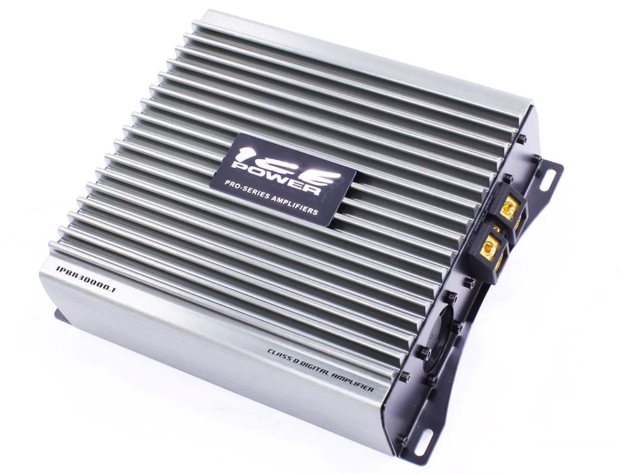 Ice Power IPBR30000.1 Brazil Series 3000rms Monoblock Amplifier - Car Audio