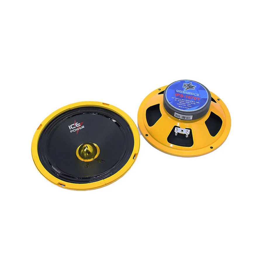 Ice Power IPS-1670BL 6.5" 800w 3way bullet Speakers - Car Audio
