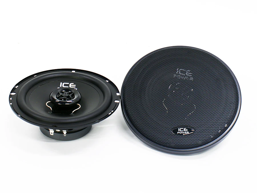 Ice Power IPS65SQ 6" 500w 2way Coaxial Speakers - Car Audio