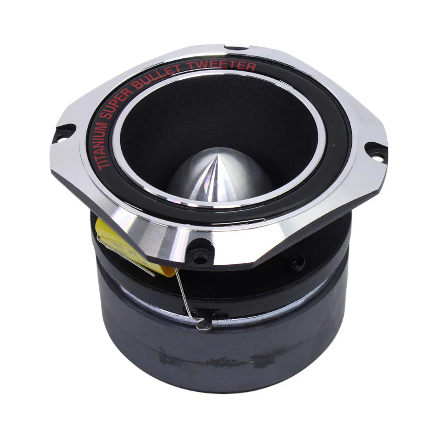 Ice Power IPT-W20000 5000w Silver Series Bullet Tweeters - Car Audio