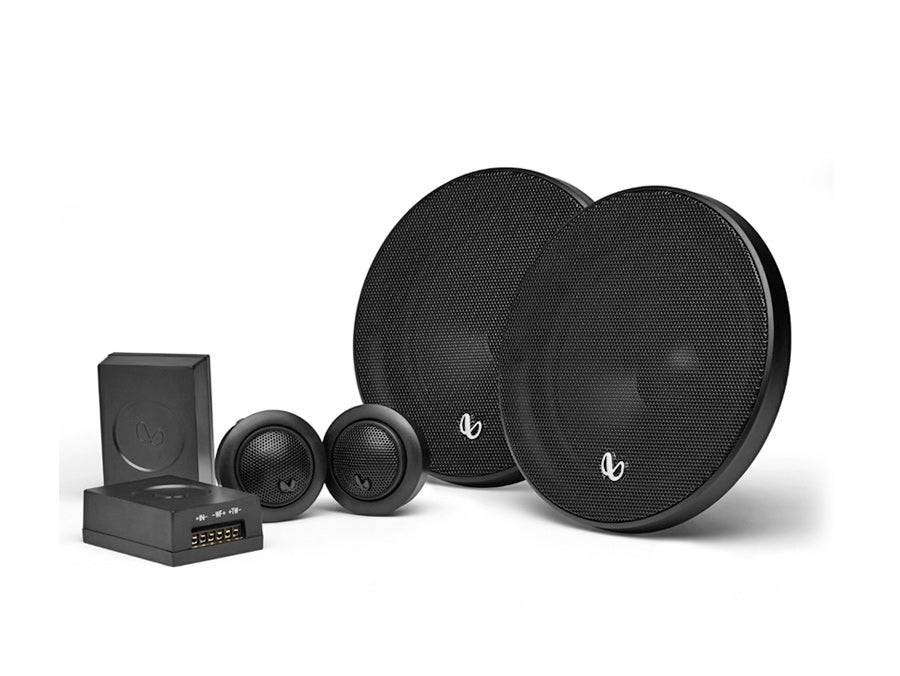 Infinity ALPHA 650C 350W 6.5" 2-Way Component Split System - Car Audio
