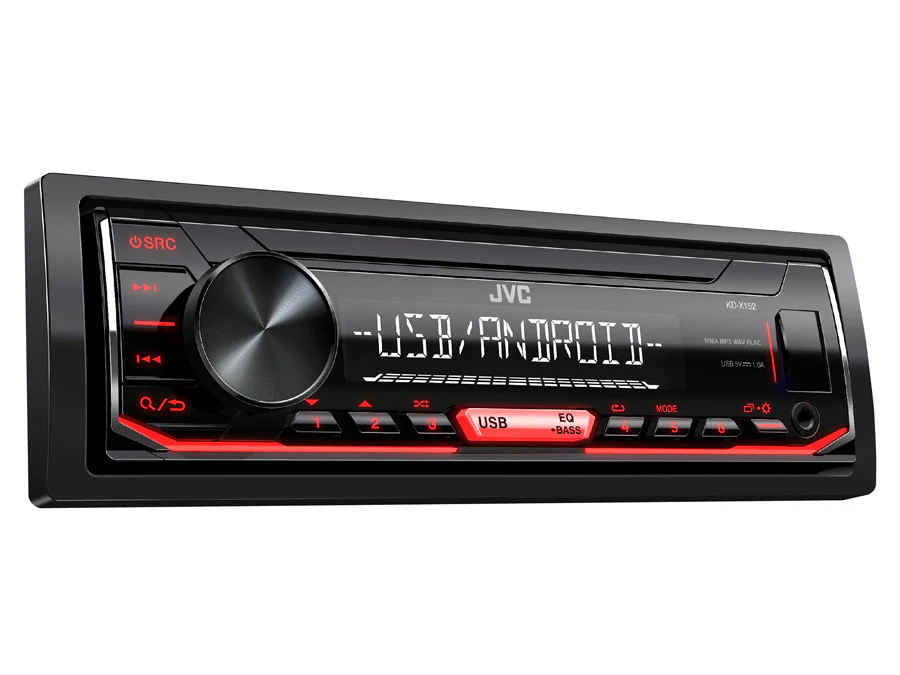 JVC KD-X152M Digital Media Player with USB/Aux - Car Audio