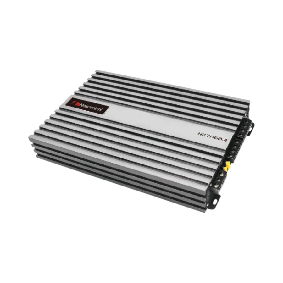 Nakamichi NKM-NKTA60.4 1500w 60rms 4 Channel Class A/B Amplifier - Car Audio