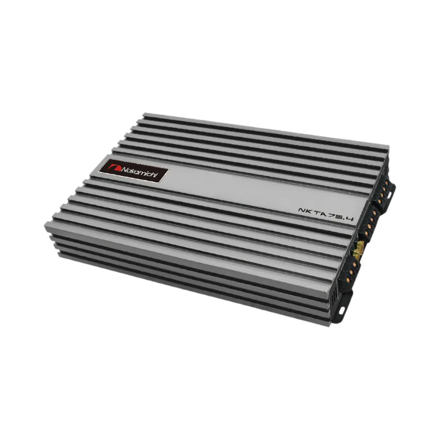 Nakamichi NKM-NKTA75.4 1800w 75rms 4 Channel Amplifier - Car Audio