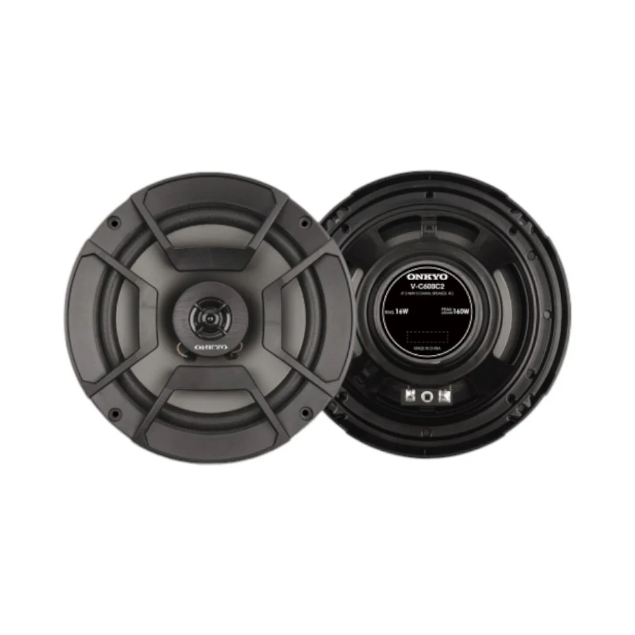 Onkyo ONK-V-C600C2 6" 160w 2way Coaxial Speakers - Car Audio