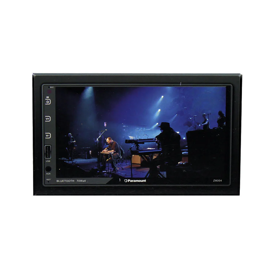 Paramount Double Din Media Receiver with USB/Bluetooth - Car Audio
