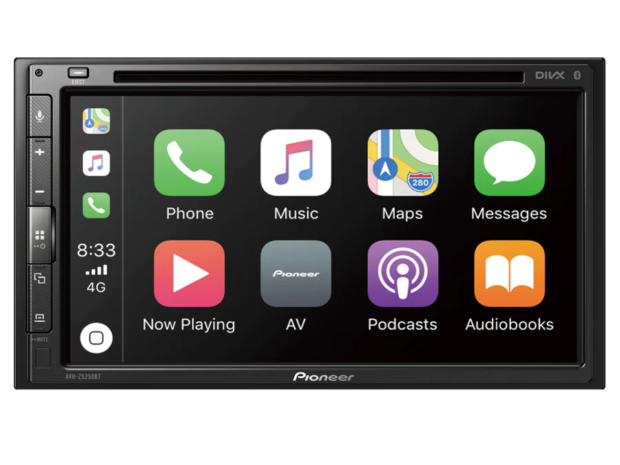Pioneer AVH-Z5250BT Multimedia player with Apple CarPlay, Android Auto & Bluetooth - Car Audio