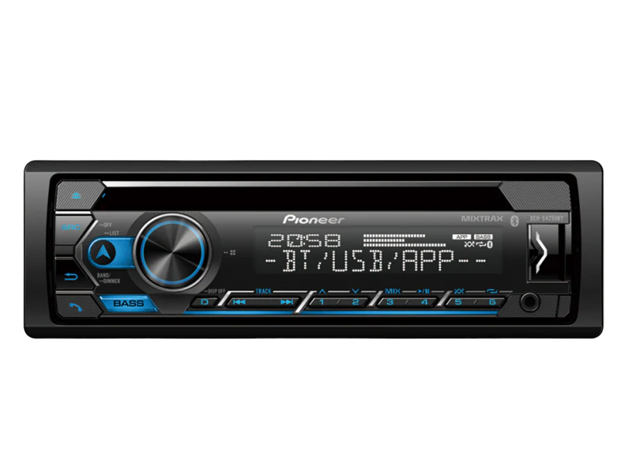 Pioneer DEH-S4250BT Mp3 Cd Receiver with USB & Bluetooth - Car Audio