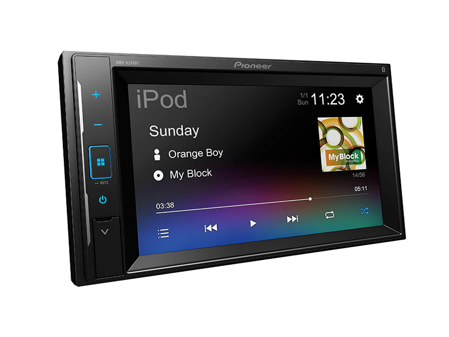 Pioneer DMH-A245BT AV Receiver with Bluetooth, Weblink & iPhone ready - Car Audio