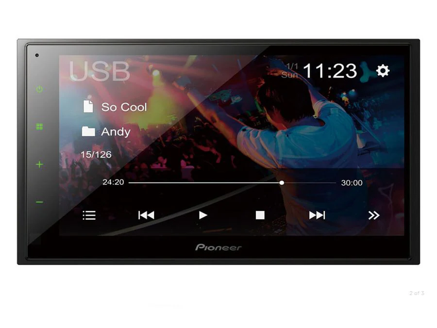 Pioneer DMH-A345BT 6.8" AV Receiver with Bluetooth - Car Audio