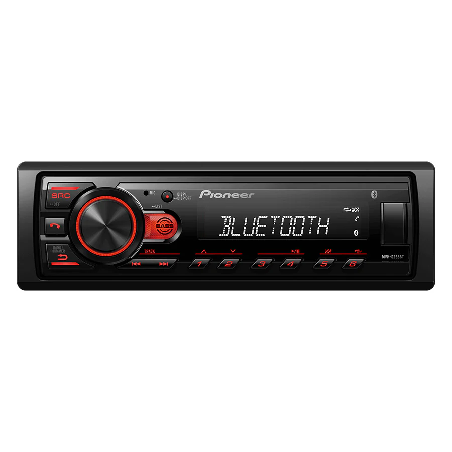 Pioneer MVH-S235BT Digital Media Receiver with Bluetooth - Car Audio