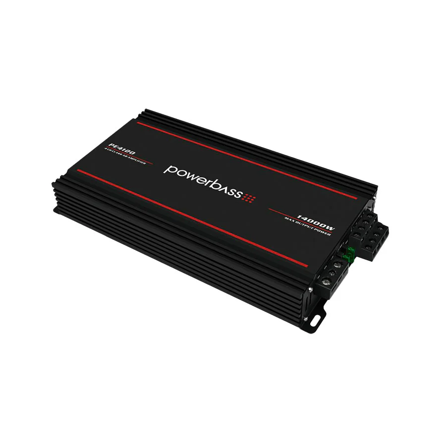 Powerbass PE4120 14000W 4 Channel Amplifier - Car Audio
