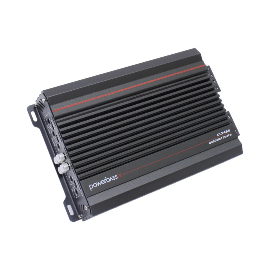 Powerbass ULX485 8000w 4 Channel Amplifier - Car Audio