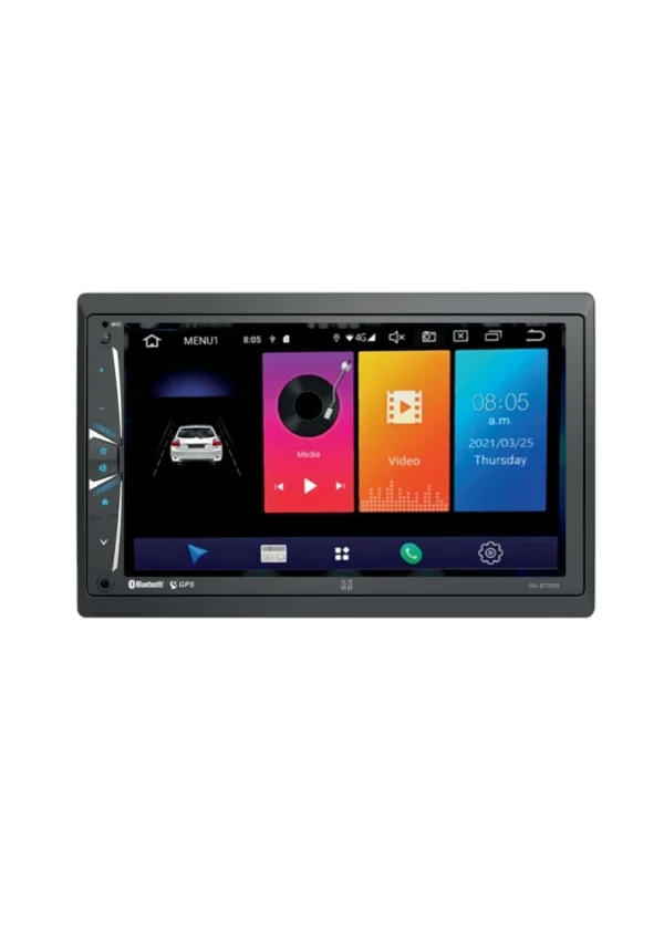 Reference Audio RA-BTR08 Double Din Android Auto Car Play Media Player - Car Audio