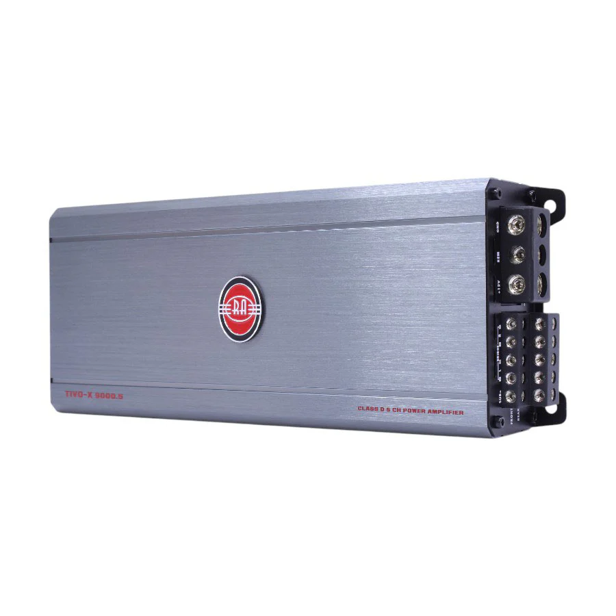 Reference Audio RA-TIVO-X 9000.5 130rms x 4 & 600rms x 1 - 5 Channel Amplifier - Car Audio