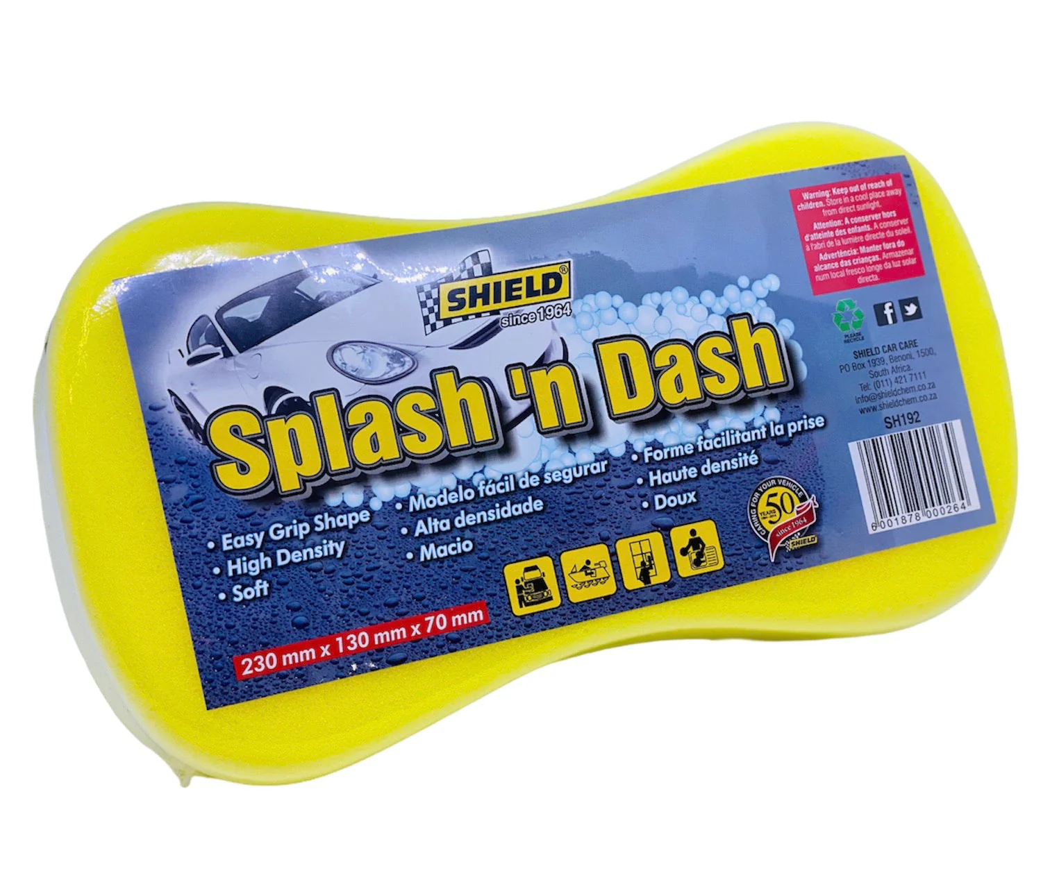 Shield Splash 'n Dash Auto Sponge