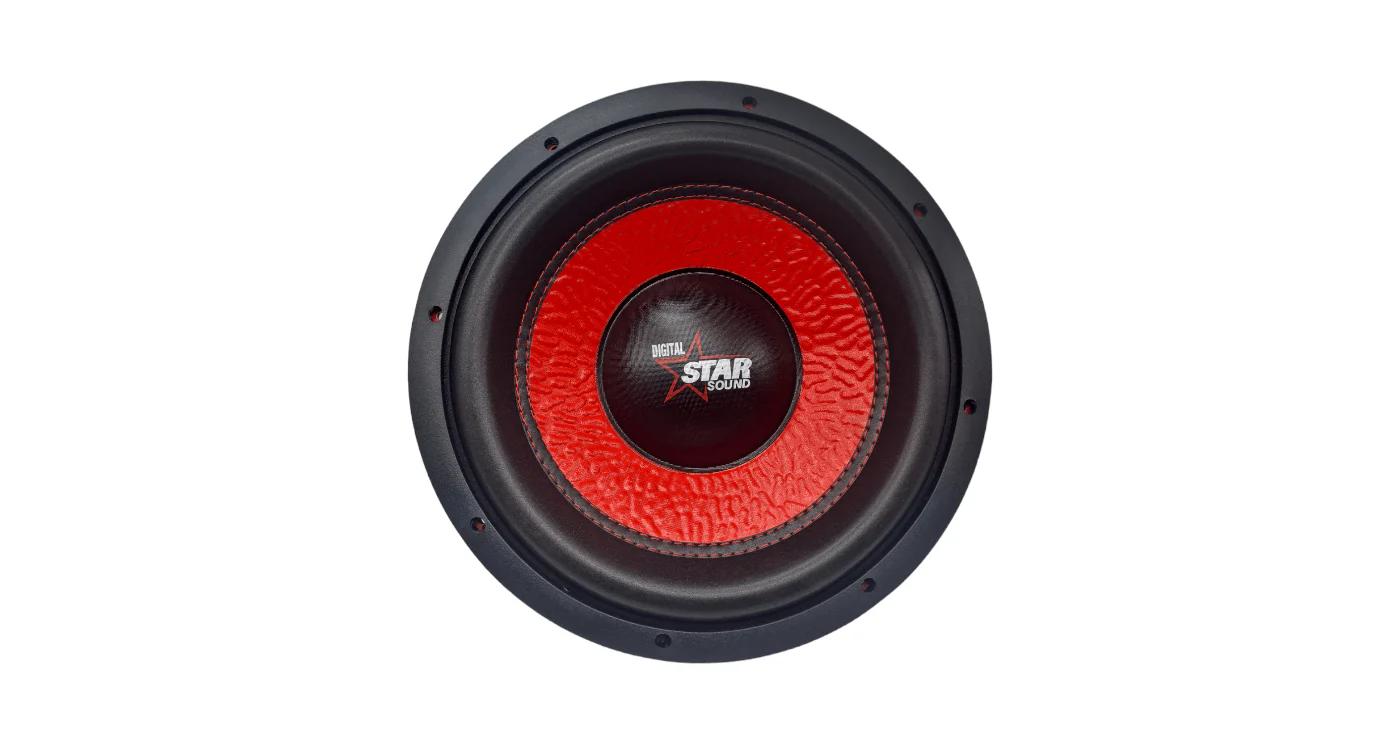 Starsound 12" street sub red - Car Audio