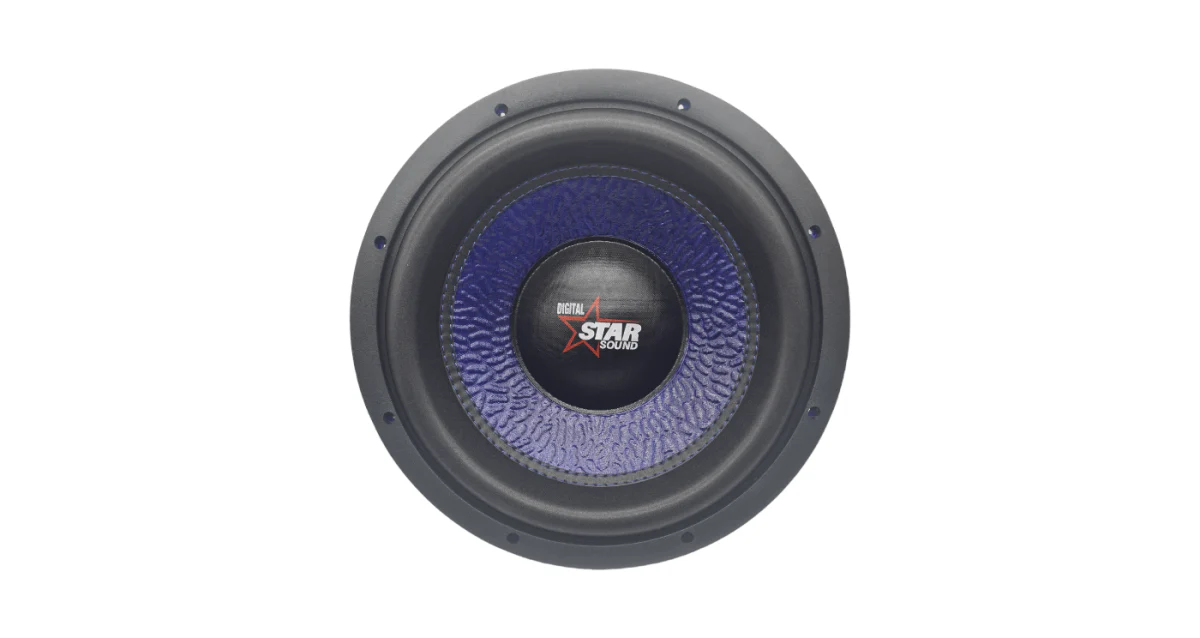 Starsound 12" street sub blue - Car Audio
