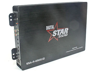 Starsound 1600rms 1ohm Digital Amplifier - Car Audio