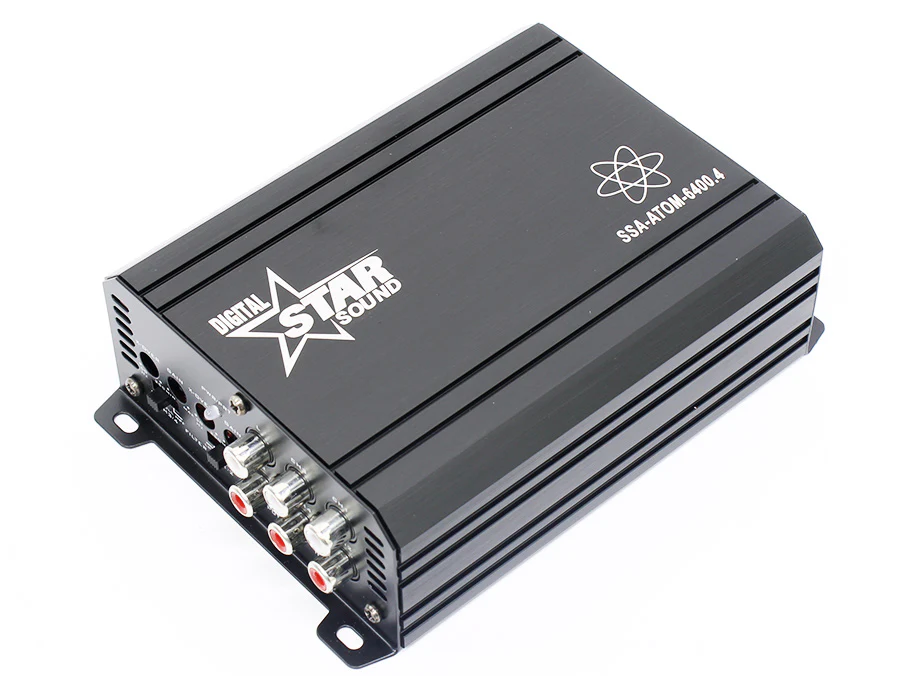 Starsound Atom Series 6400w 4channel Micro Amplifier - Car Audio