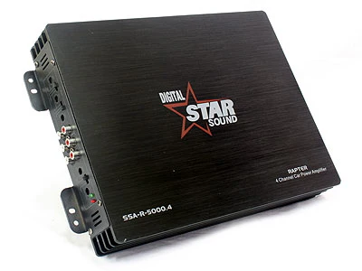 Starsound Rapter 5000 4ch Amplifier - Car Audio