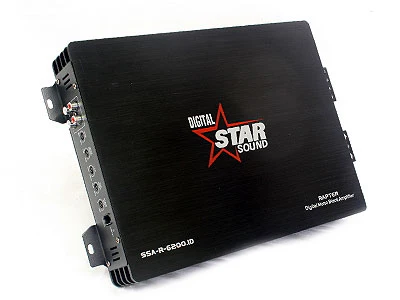 Starsound Rapter Series 6200w Monoblock Amplifier - Car Audio
