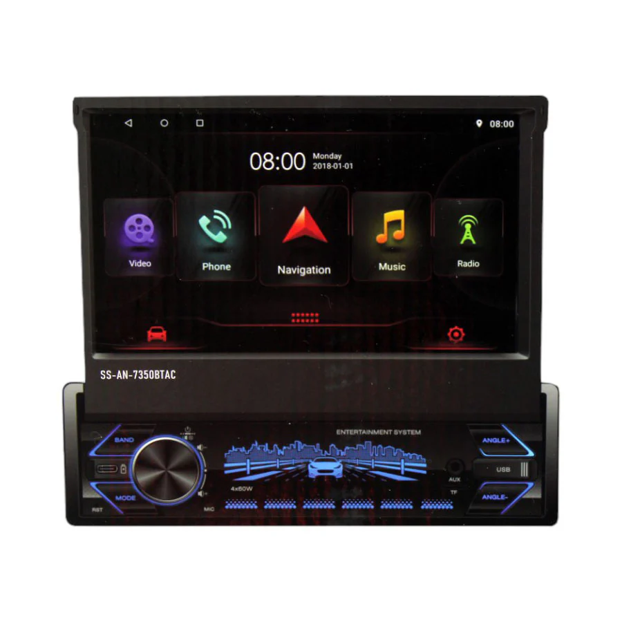Starsound SS-AN-7350BTAC 7" In-Dash Media Player - Car Audio