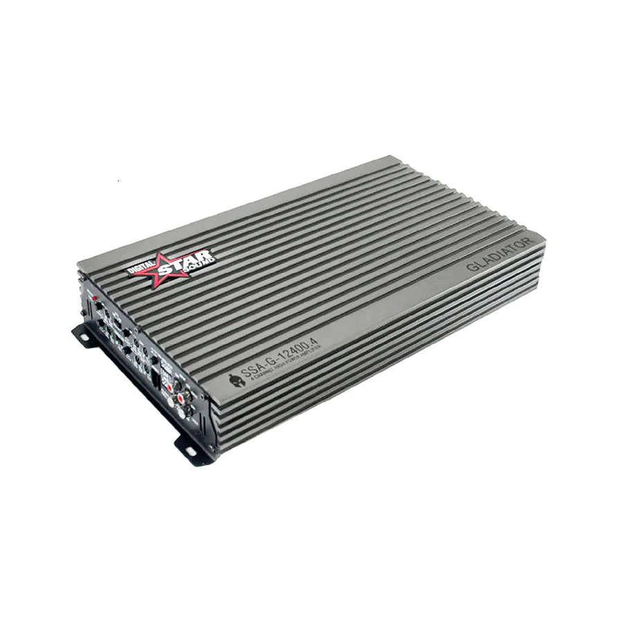 StarSound - SSA-G-12400.4 Star Sound 4 Channel Mosfet Amplifier - Car Audio