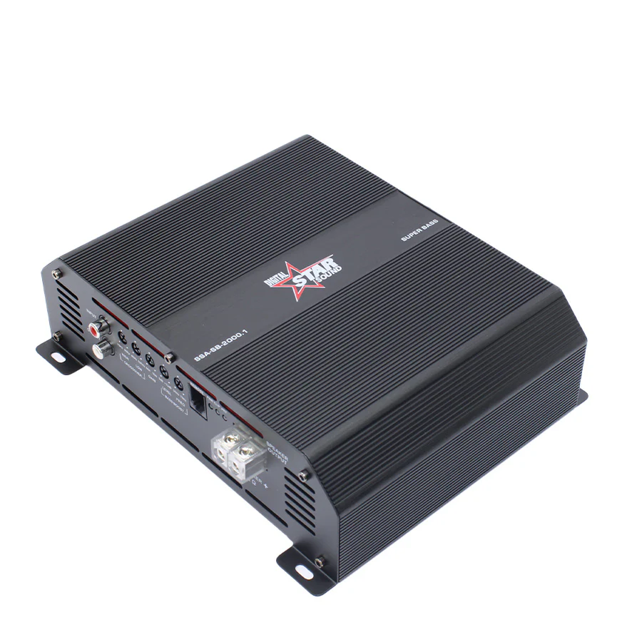 Starsound SSA-SB-2000.1 Brazilian Series 2000w 1ohm Amplifier - Car Audio