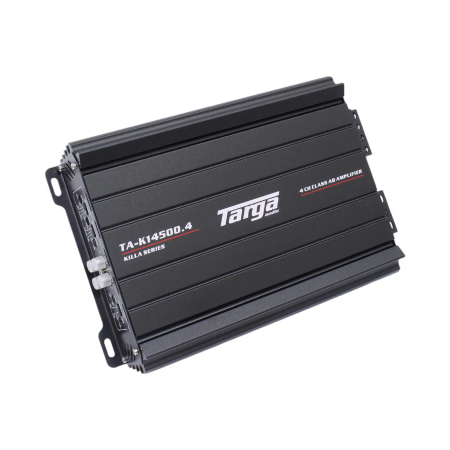 Targa TA-K14500.4 Killa Series 14500 90rms 4 Channel Amplifier - Car Audio