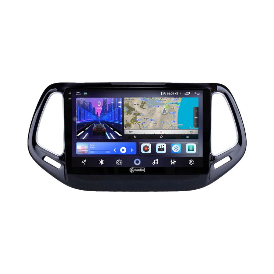TT Audio 10" replacement radio for JEEP Compass 2015-2021 (2K SCREEN) - Car Audio