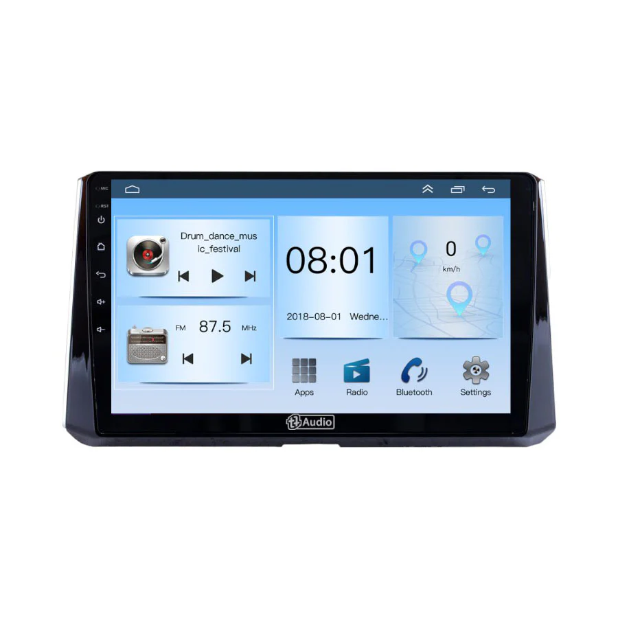 TT Audio 10" replacement radio for TOYOTA COROLLA/COROLLA CROSS 2019-2024 (ECO) - Car Audio