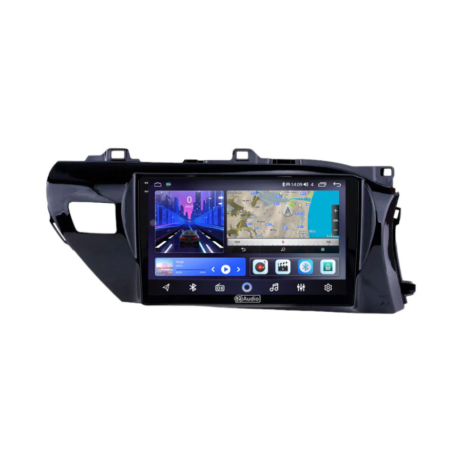 TT Audio 10" replacement radio for TOYOTA HILUX 2015-2024 (2K SCREEN) - Car Audio