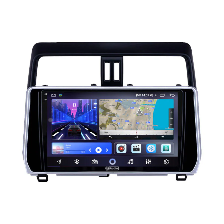 TT Audio 10" replacement radio for TOYOTA PRADO 2018-2023 (2K SCREEN) - Car Audio