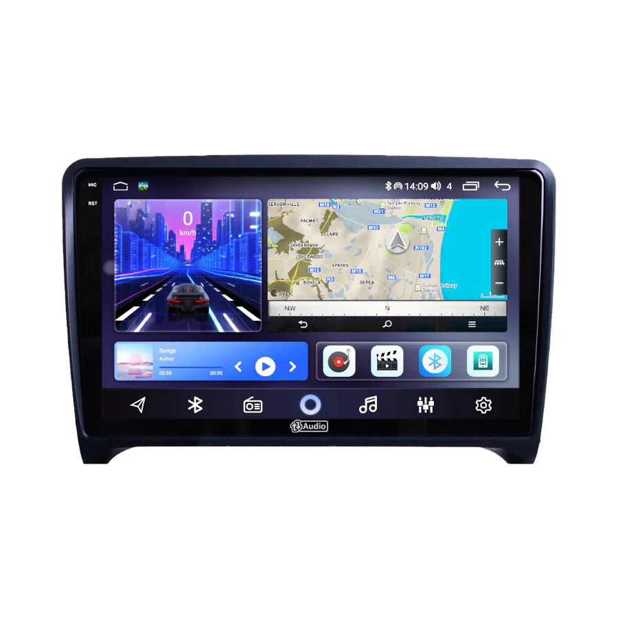 TT Audio 9" replacement radio for AUDI TT 2006-2014 2k Screen (Android 12) - Car Audio