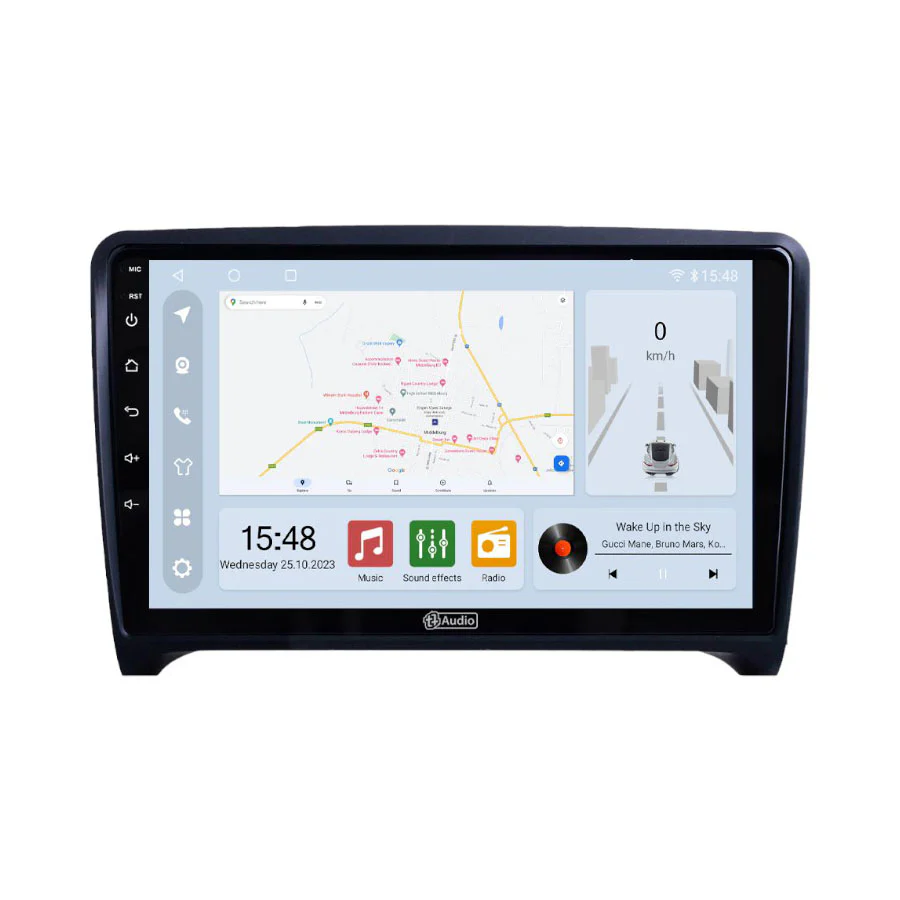 TT Audio 9" replacement radio for AUDI TT 2006-2014 Class D (Android 13) - Car Audio