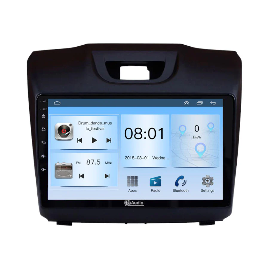 TT Audio 9" replacement radio for CHEVROLET TRAILBLAZER/ ISUZU D-Max 2015 - 2022 (ECO) - Car Audio