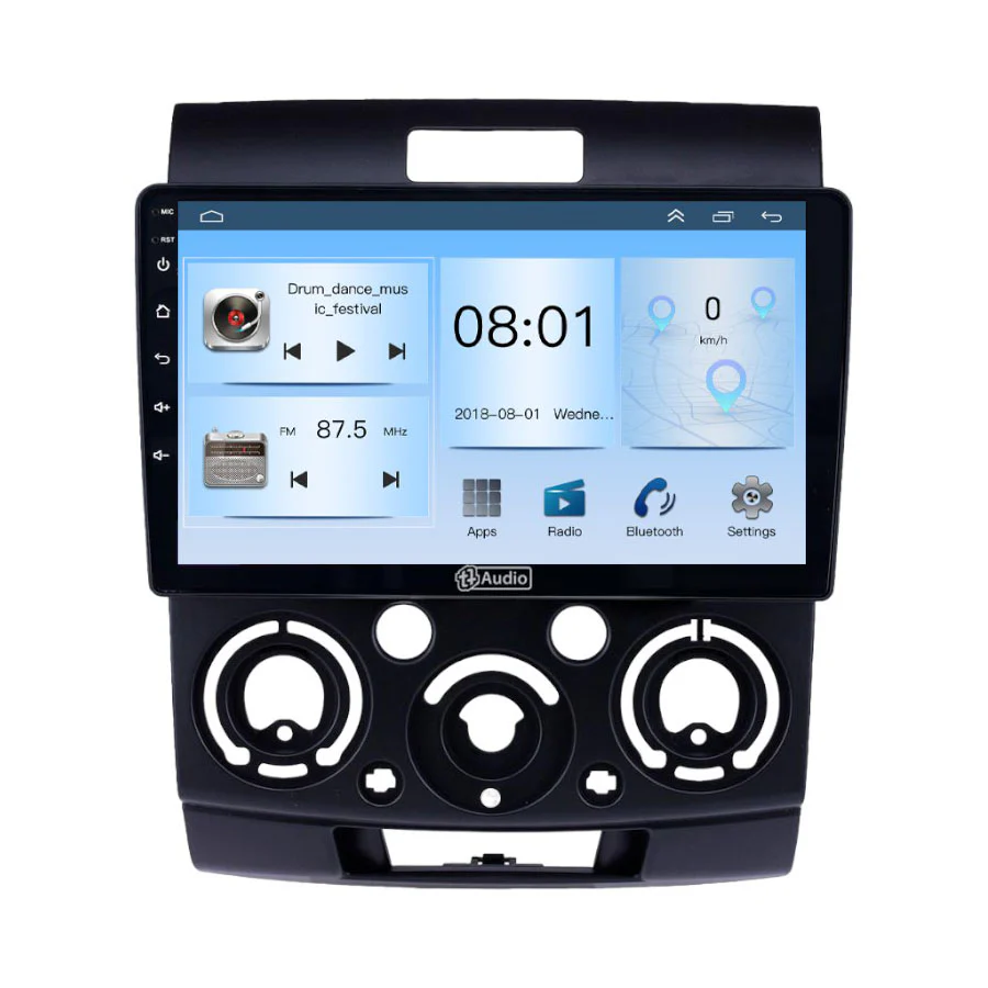 TT Audio 9" replacement radio for FORD Everest/Ranger 2006-2010 (ECO) - Car Audio