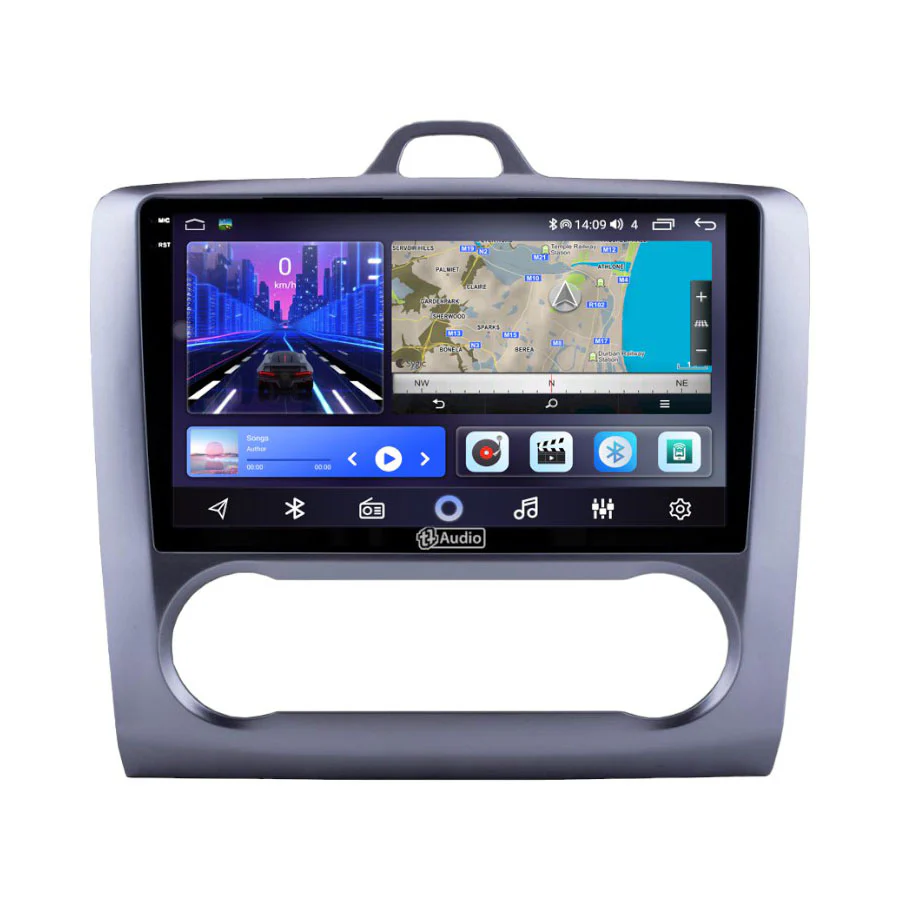 TT Audio 9" replacement radio for FORD FOCUS 2005-2011 (2K SCREEN) AVAILABLE FOR MANUAL AND AUTO AIRCON - Car Audio
